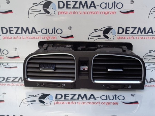 Grila aer bord centrala, cod 5K0819743E, Vw Golf 6 Variant (id:214536)
