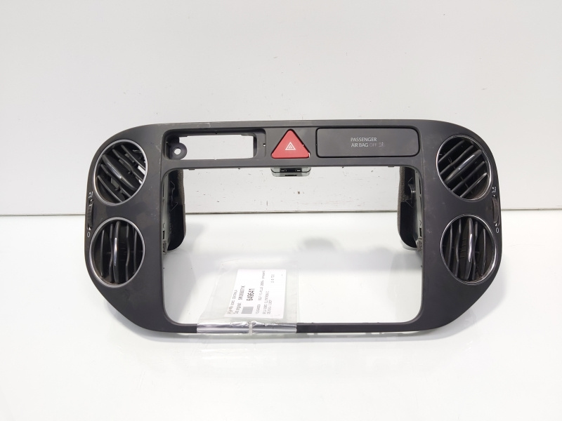 Grila aer bord centrala, cod 5M0858071K, Vw Golf 6 Plus (id:649641)