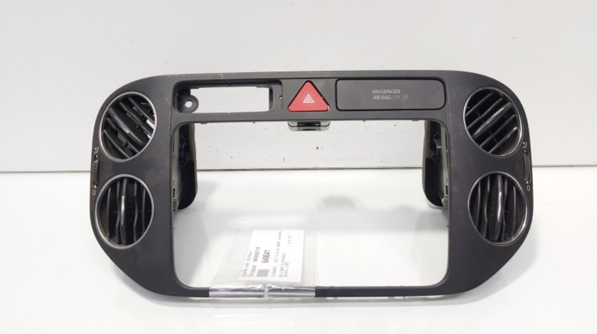 Grila aer bord centrala, cod 5M0858071K, Vw Golf 6 Plus (id:649641)