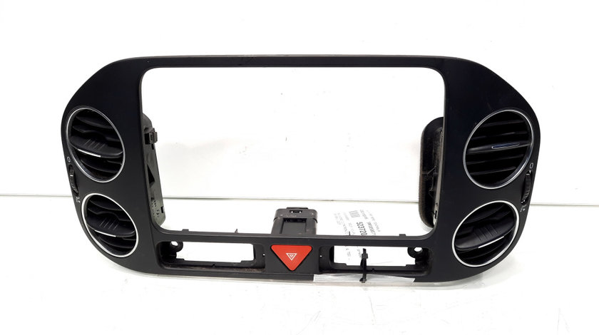 Grila aer bord centrala, cod 5M0858071K, Vw Golf 6 Plus (id:523720)