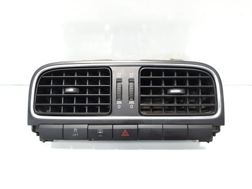 Grila aer bord centrala, cod 6R0819728, VW Polo (6R) (id:477876)