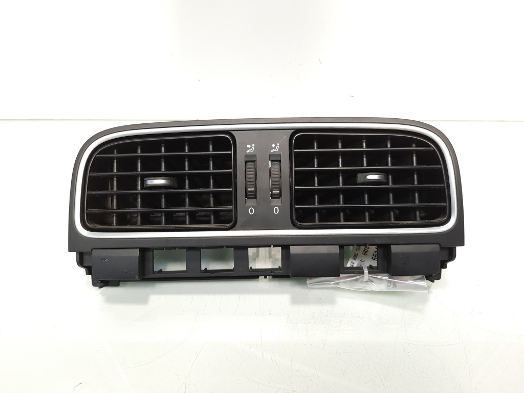 Grila aer bord centrala, cod 6RF819728A, Vw Polo sedan (6R) (idi:551488)
