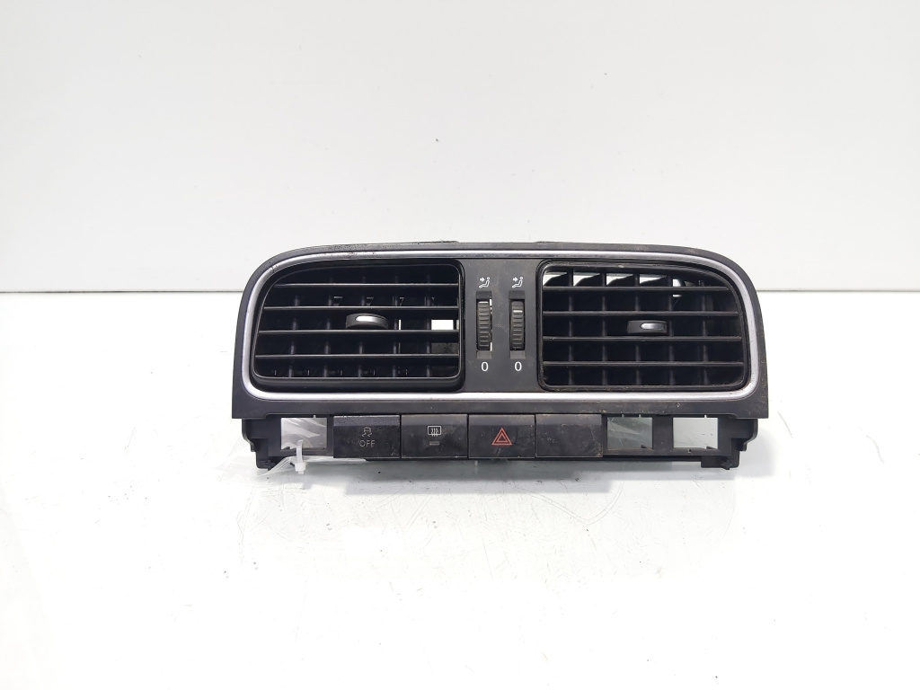 Grila aer bord centrala, cod 6RF819728C, Vw Polo (6R) (id:691829)