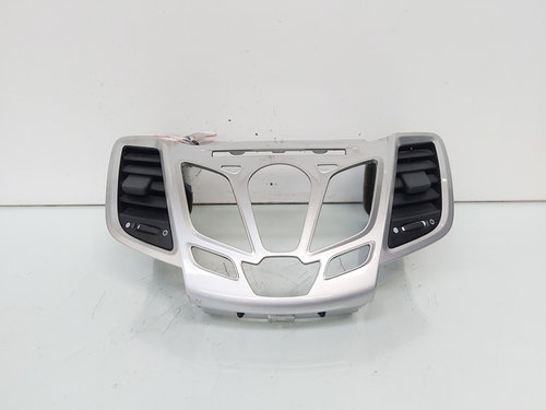 Grila aer bord centrala, cod 8A61-18A802-BGW, Ford Fiesta 6 (id:657558)