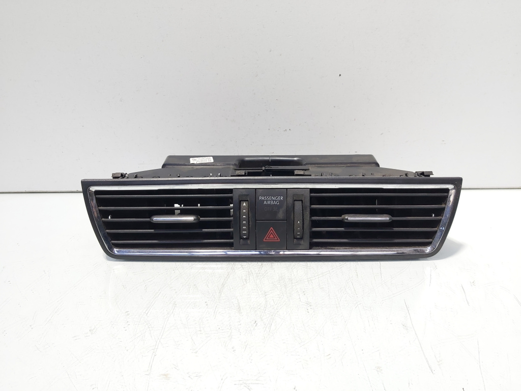Grila aer bord centrala cu buton avarii, cod 5JA820951B, Seat Toledo 4 (KG3) (id:705253)