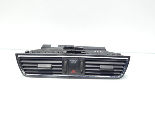 Grila aer bord centrala cu buton avarii, cod 5JA820951B, Skoda Rapid (NH3) (id:469836)