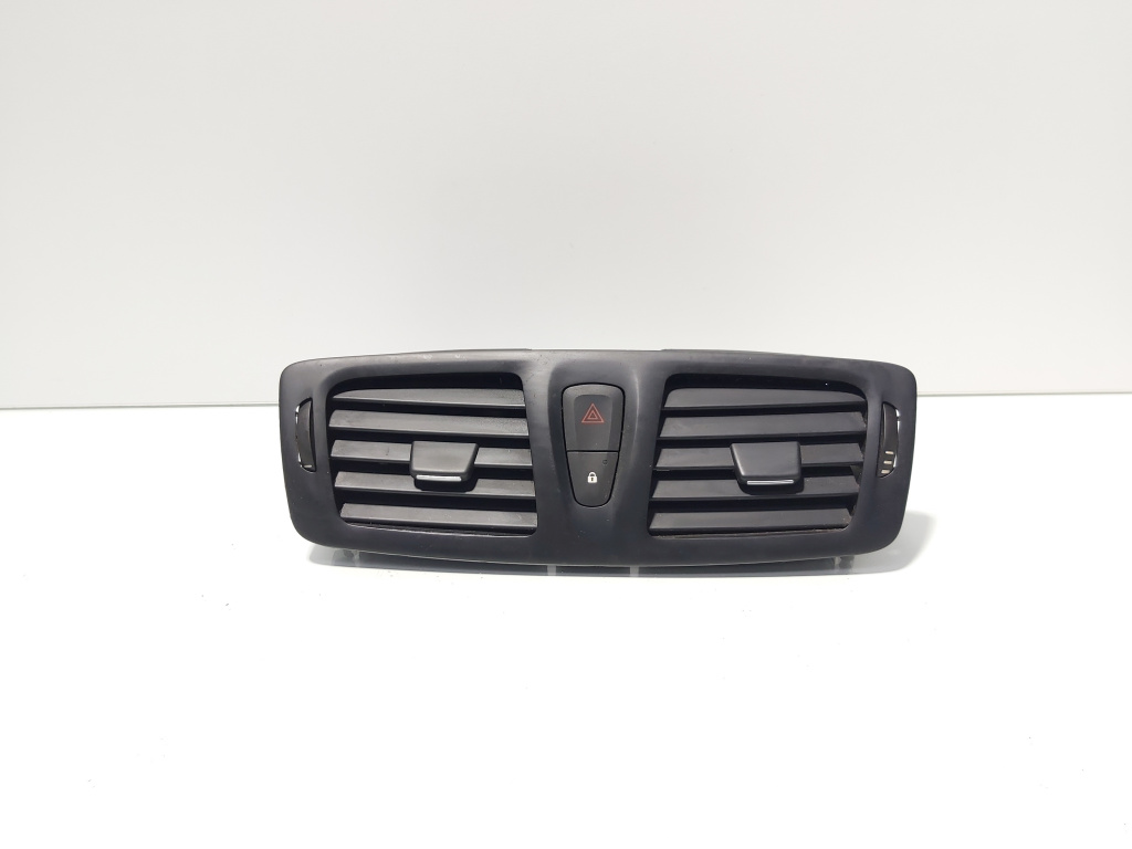 Grila aer bord centrala cu buton avarii, Renault Megane 3 Coupe (id:671409)