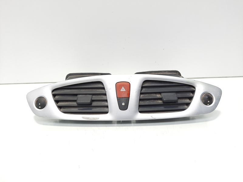 Grila aer bord centrala cu buton avarii, Renault Scenic 3 (id:610694)