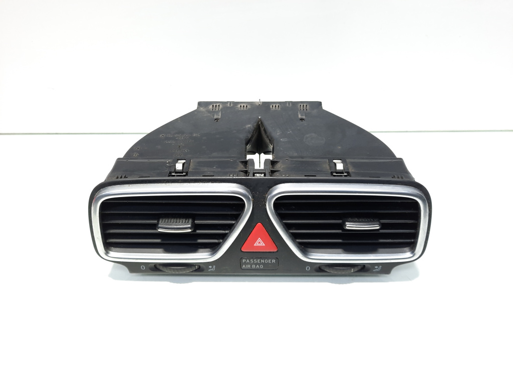 Grila aer bord centrala cu buton avarii, Vw Eos (1F7, 1F8) (id:579986)