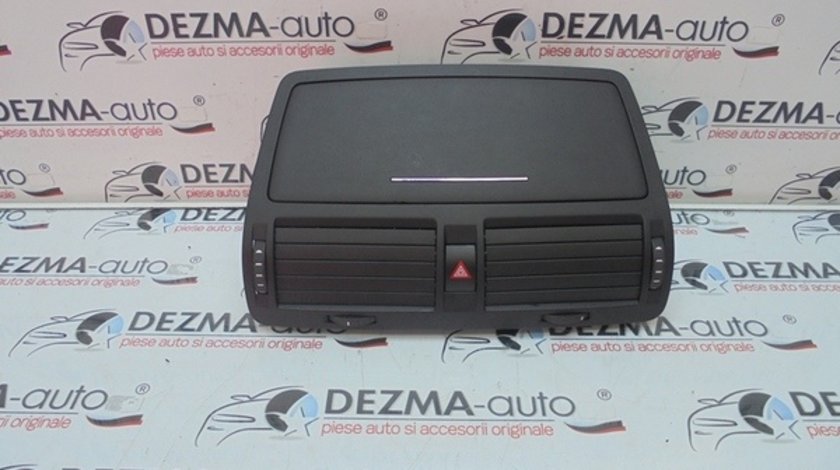 Grila aer bord centrala cu sertar, cod 1Z0820951, Skoda Octavia 2 (1Z3) (id:257882)