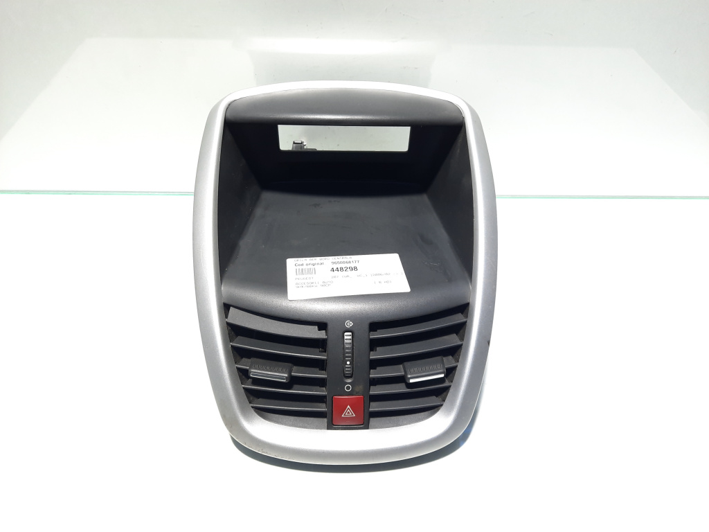 Grila aer bord centrala, Peugeot 207 [Fabr 2007-2013] 9650068177