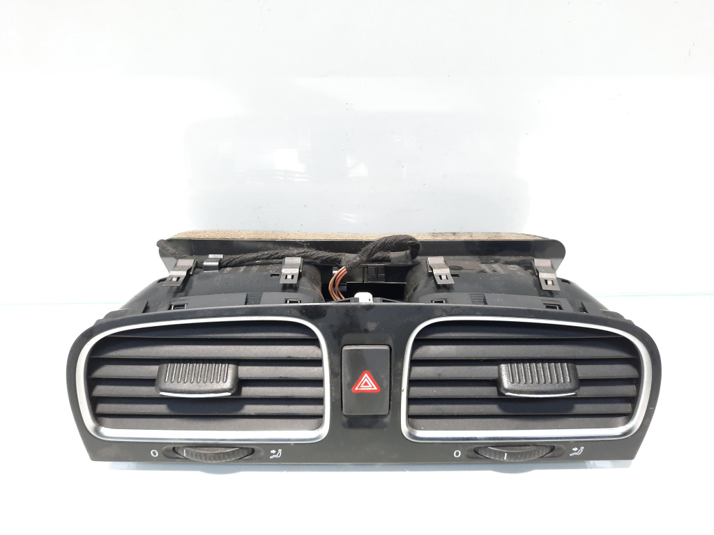 Grila aer bord centrala, Vw Golf 6 Variant (AJ5) 5K0815736D (id:445267)