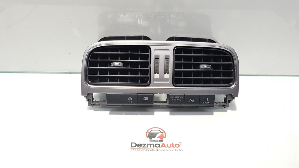 Grila aer centrala, Vw Polo (6R) cod 6C0819728 (id:390263)