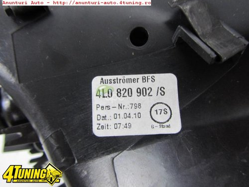 Grila aer dreapta originala Audi Q7 4L cod 4L0820902 S