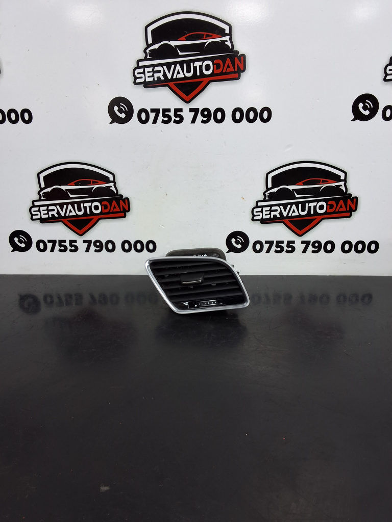 Grila aerisire bord Audi Q3 (2011-2017) [8U] 2.0 Motorina 2015, 8U1820902D / DREAPTA / VOLAN STANGA