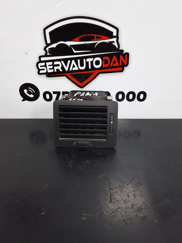 Grila aerisire bord Skoda Fabia (1999-2008) 1.4 Motorina 2004, STANGA / 6Y0819701