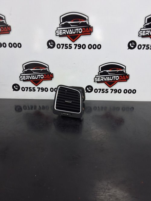 Grila aerisire bord Volkswagen Sharan (2010-2020) [7N] 2.0 Motorina 2012, 7N0819704D / DREAPTA