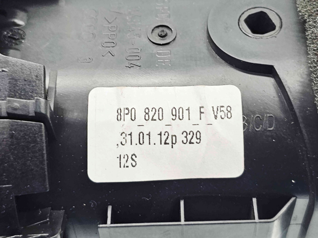 Grila aerisire centrala Audi A3 Sportback (8PA) [Fabr 2004-2013] 8P0820901F