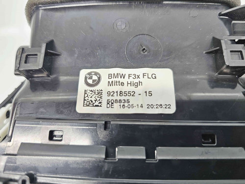 Grila aerisire centrala Bmw 3 Touring (F31) [Fabr 2012-2017] 9218552
