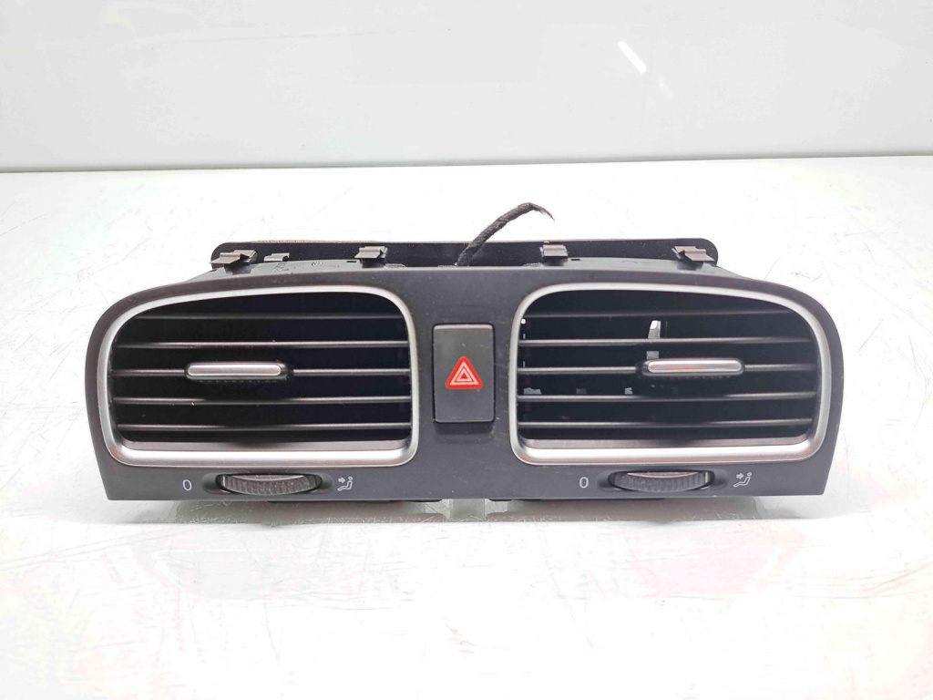 Grila aerisire centrala Volkswagen Golf 6 (5K1) [Fabr 2009-2013] 5K0815735D