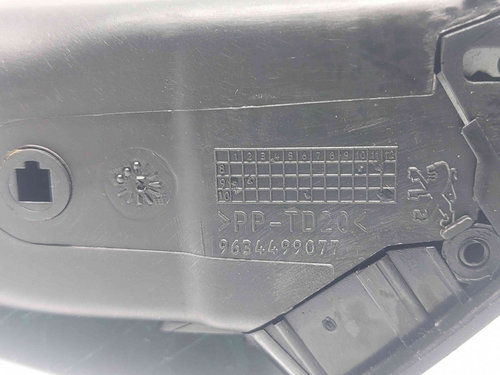 Grila aerisire stanga Peugeot Expert (III) (G9) [Fabr 2007-2015] 9634499077
