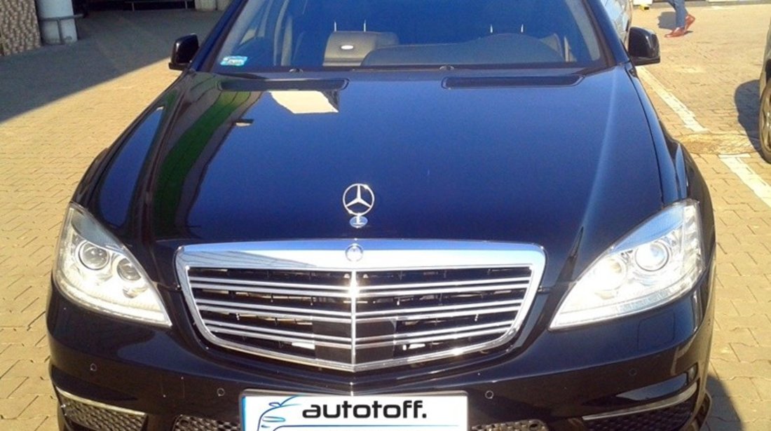 Grila AMG Mercedes W221 S-Class Facelift (10-13)