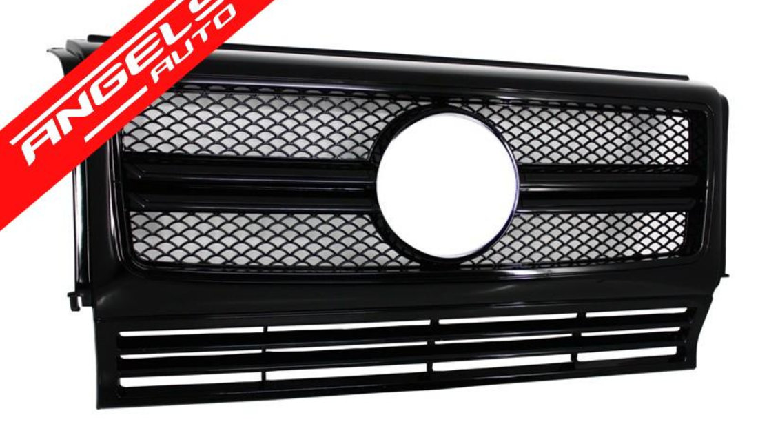 Grila AMG Mercedes W463 G-Class 90-12 2012 G65 Negru Lucios