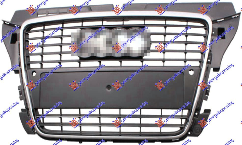 Grila - Audi A3 2008 , 8p0853651j1qp