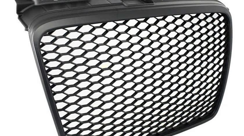 Grila Audi A4 B7 (04-07) RS Design Negru Mat