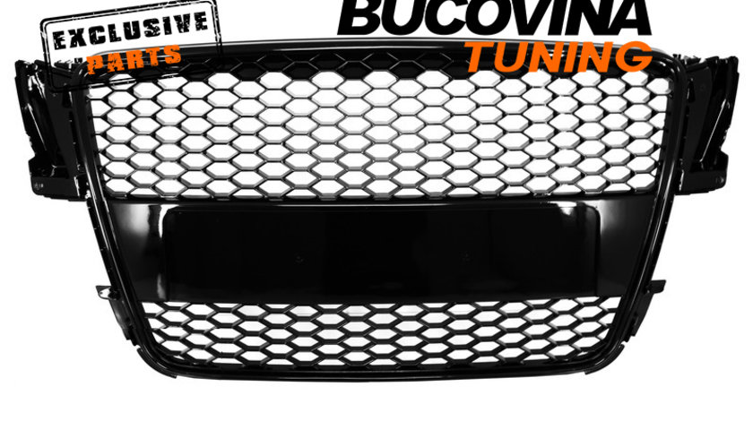 GRILA AUDI A5 8T RS DESIGN (07-11) NEGRU