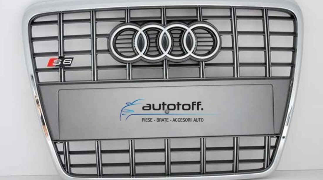 Grila Audi A6 4F C6 model S6 (2004-2011)