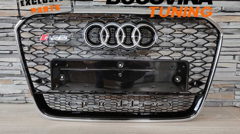Grila Audi A6 4G (2010-2014) RS6 quattro Design