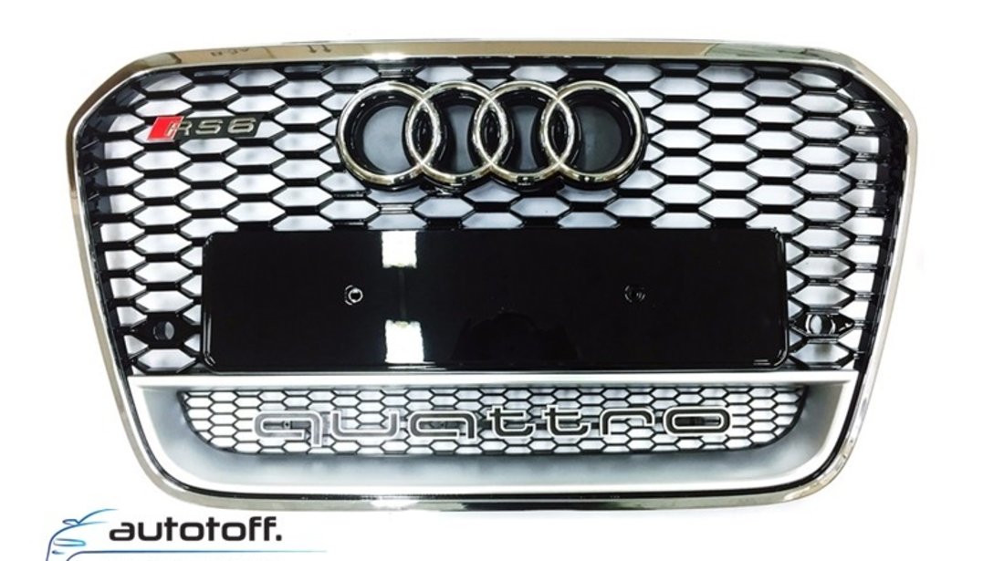 Grila Audi A6 4G C7 Quattro model RS6 (2011-2014)