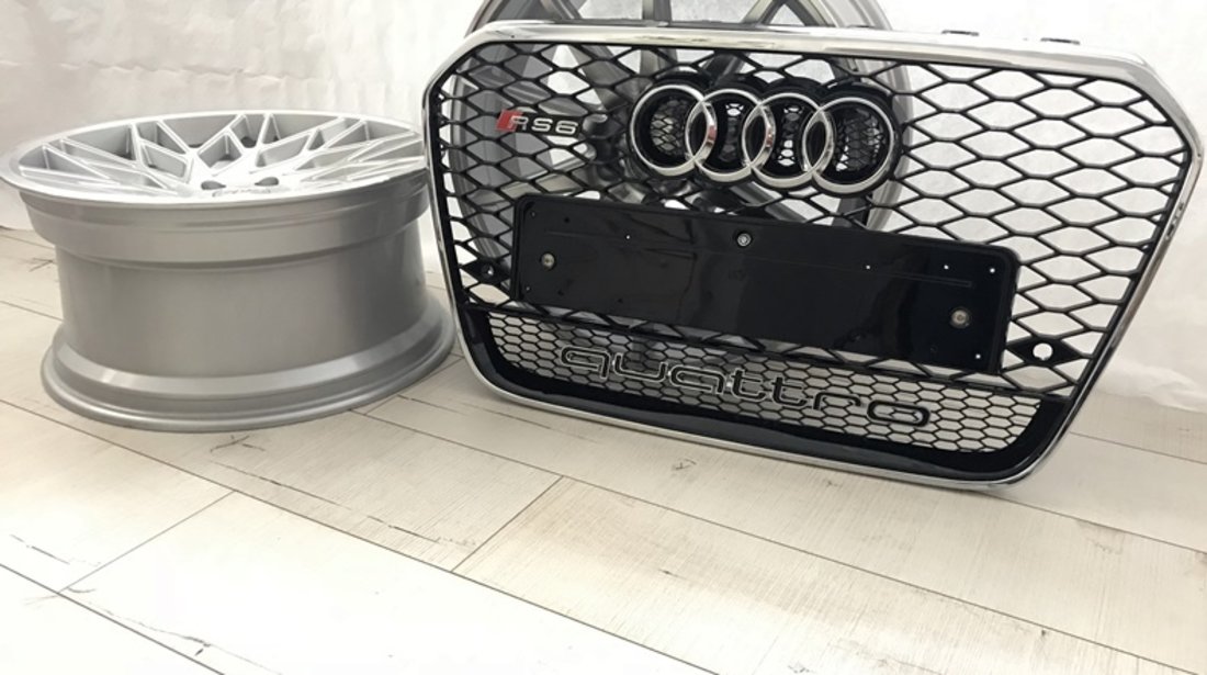 Grila Audi A6 4G C7 Quattro model RS6 (2011-2014)