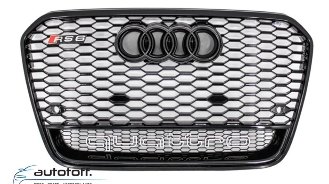 Grila Audi A6 4G C7 Quattro model RS6 (2011-2014)