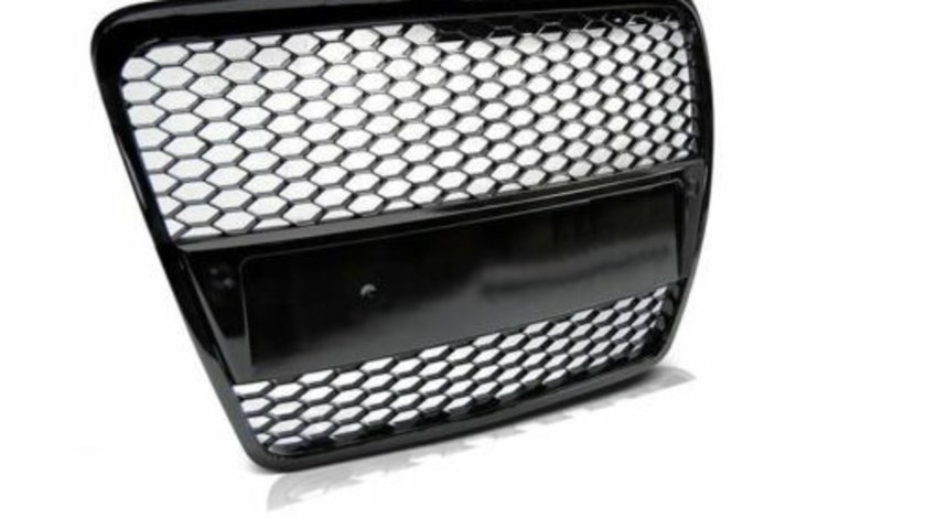 Grila Audi A6 (C6) intre 2004-2008 Negru Lucios