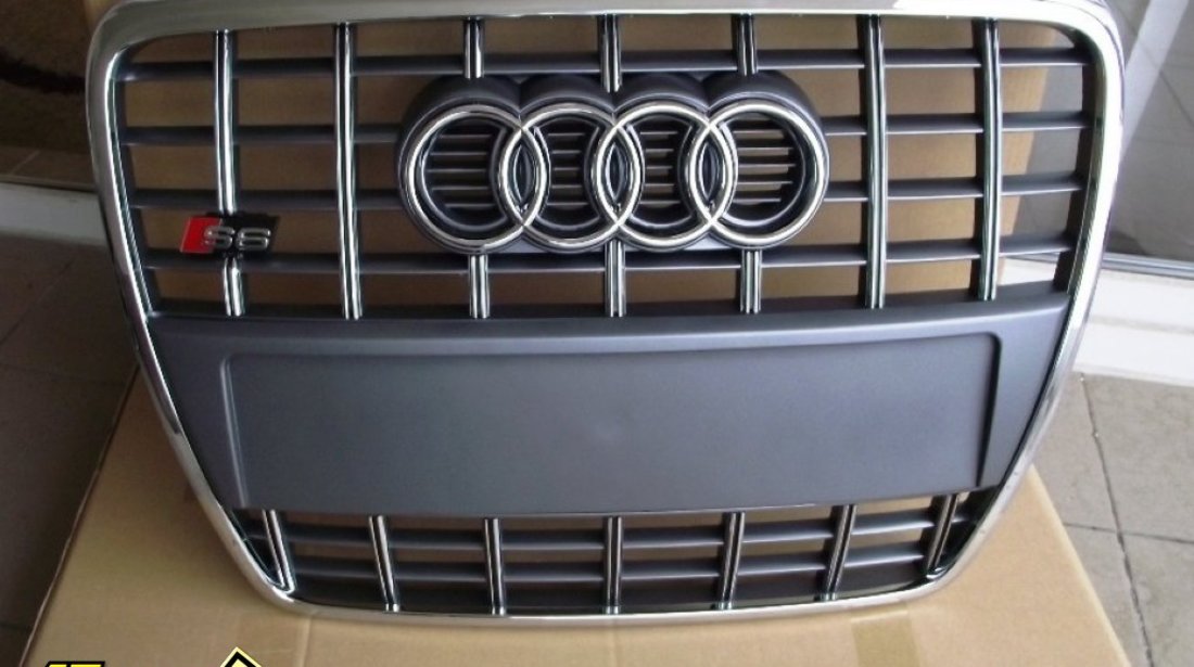 Grila Audi A6 S6 4F = Premium Edition (grile noi) Gri sau Negre