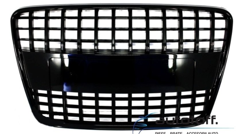 GRILA AUDI Q7 4L (05-15) SQ7 DESIGN NEGRU-LUCIOS