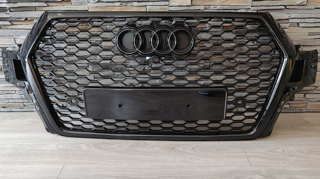 Grila Audi Q7 4M (Dupa-2015) RSQ7 Black Design