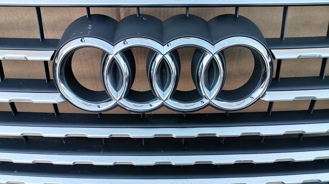 Grila Audi Q7 S-line (2015-2019) cod 4M0853651F / 4M0853651G