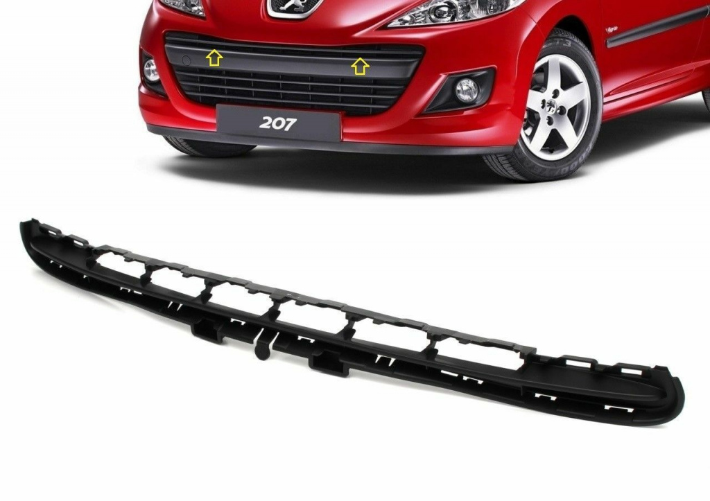 Grila Bara Fata Am Peugeot 207 2009-2013 7422C0