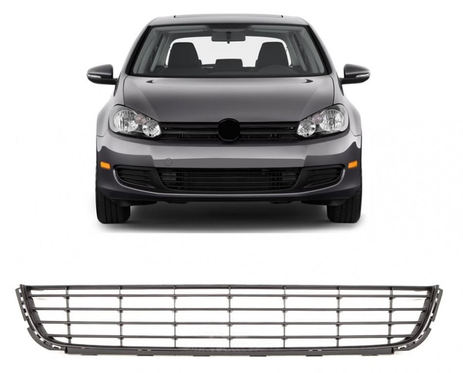 Grila Bara Fata Am Volkswagen Golf 6 2008-2013 5K0853677A9B9