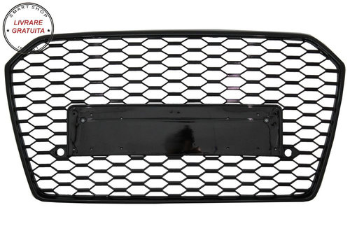 Grila Bara Fata Audi A6 4G RS6 Design Facelift (2015-2018)