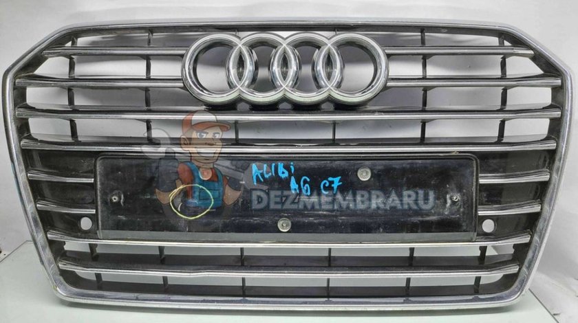 Grila bara fata Audi A6 (4G5, C7) [Fabr 2011-2017] 4G0853651AE