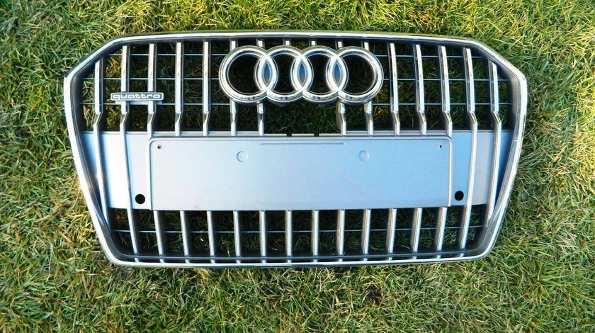 Grila bara fata Audi A6 C7 Allroad 4G model 2014 cod 4G0853653Q