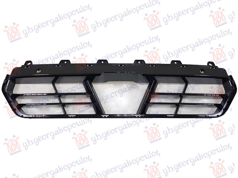 Grila bara fata BMW Seria 2 Coupe 2021- NOUA 51115A2FCA9 (NEGRU LUCIOS) (ORIFICII SENZORI PARCARE&ACC) M-SPORT