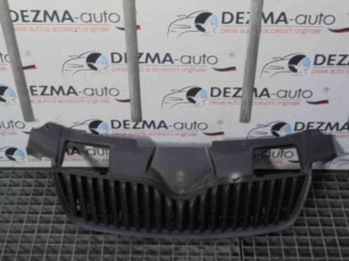 Grila bara fata centrala, 5J0853668, Skoda Fabia 2 (5J) (id:282535)