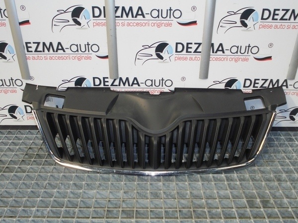 Grila bara fata centrala 5J0853668C, Skoda Fabia 2 (5J) (id:234774)