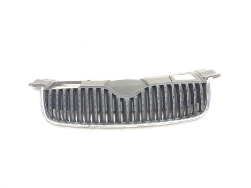 Grila bara fata centrala, cod 5J0853668A, Skoda Roomster (5J) (idi:692937)