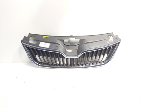 Grila bara fata centrala, cod 5JA853668, Skoda Rapid (NH3) (id:692908)
